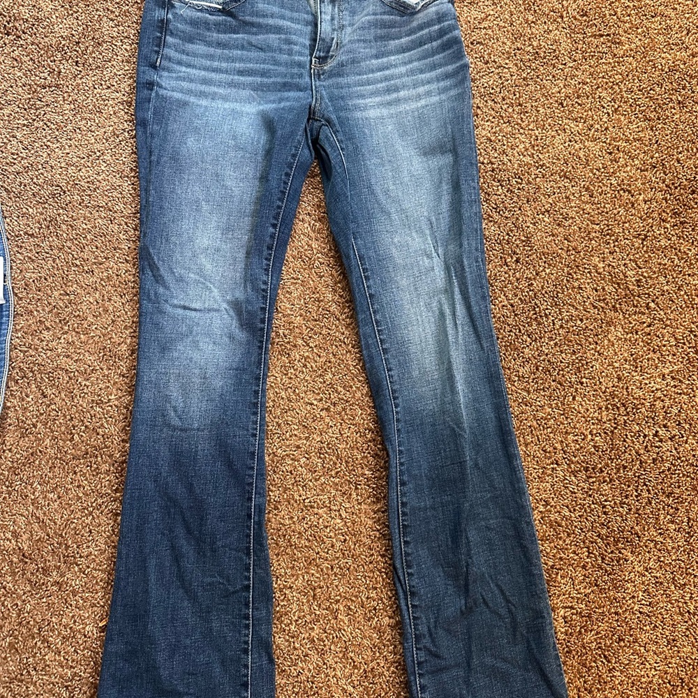 Buckle Payton Dark Blue Flare Jeans